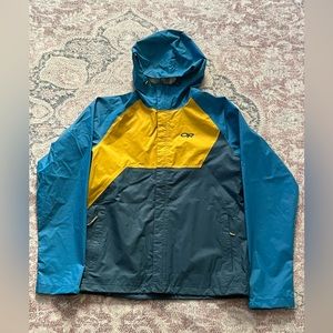 Mens M Outdoor Research rain jacket